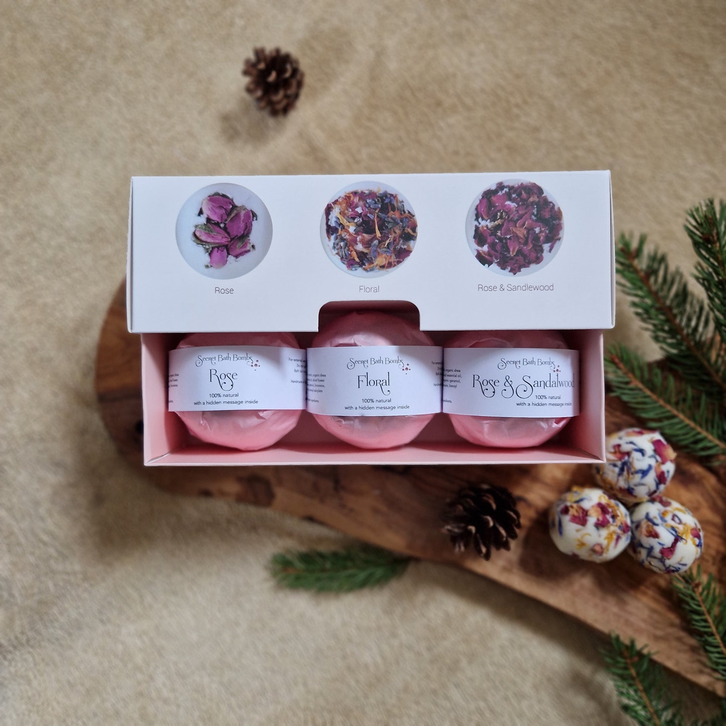 Secret Bath Bomb Collection Boxes