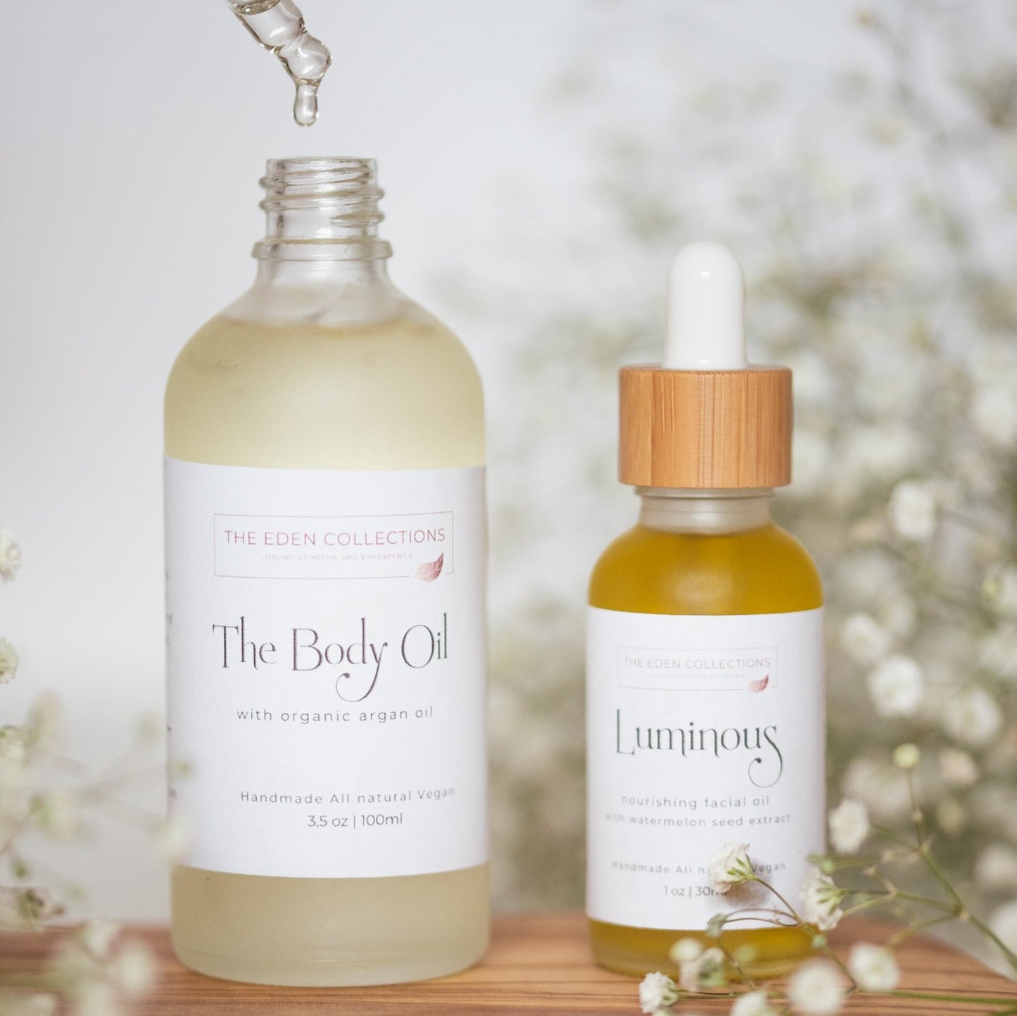 Bundle of Facial oil 30ml and Bath & Body oil 100ml